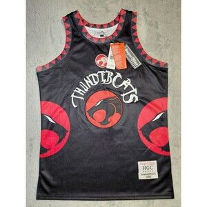 Thunder Cats Men’s Headgear Classics Premium Embroidered Basketball Jersey Large